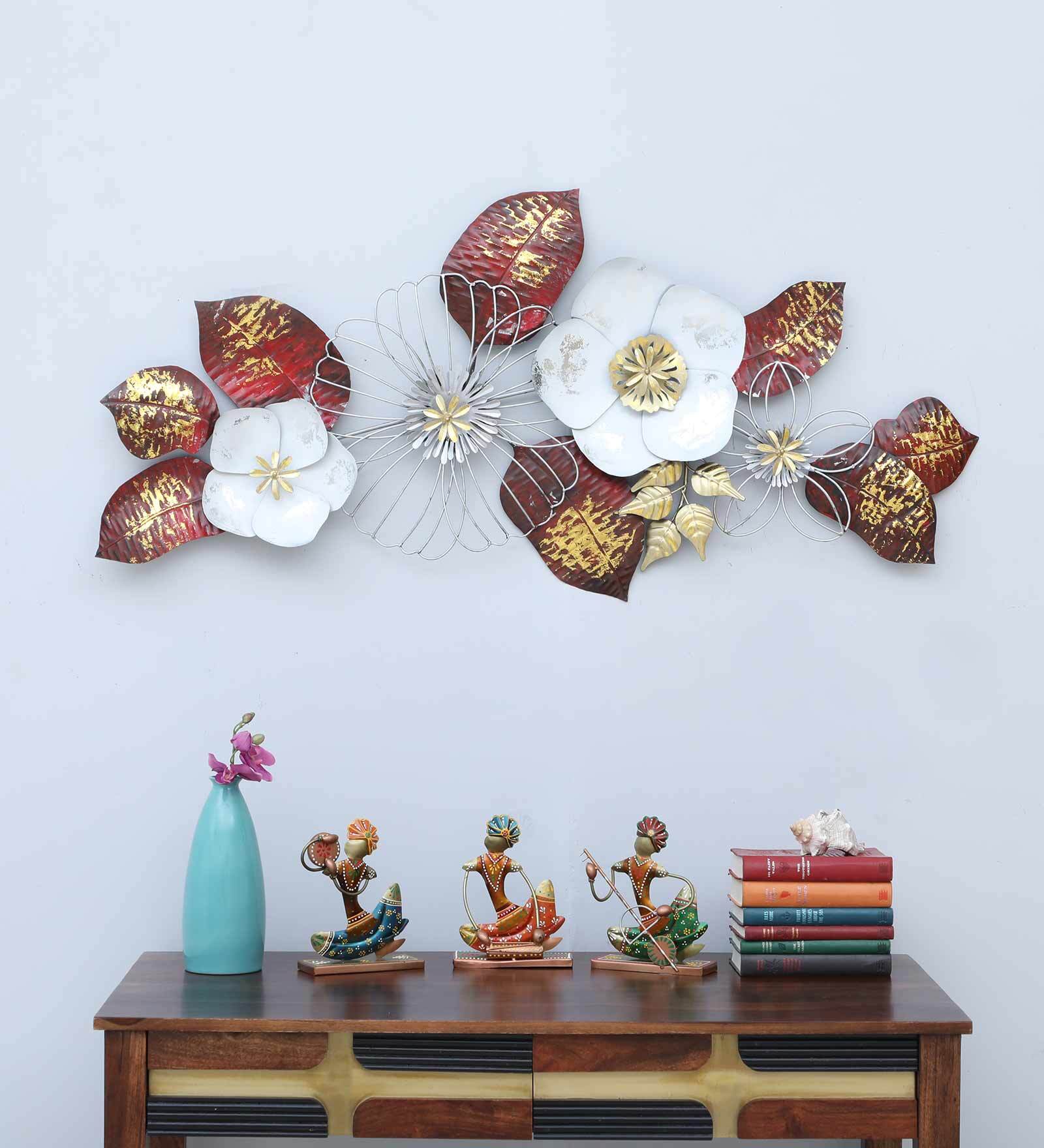 Buy Iron Flower Abstract Metal Wall Art at 30 OFF by Ganeshay Textiles