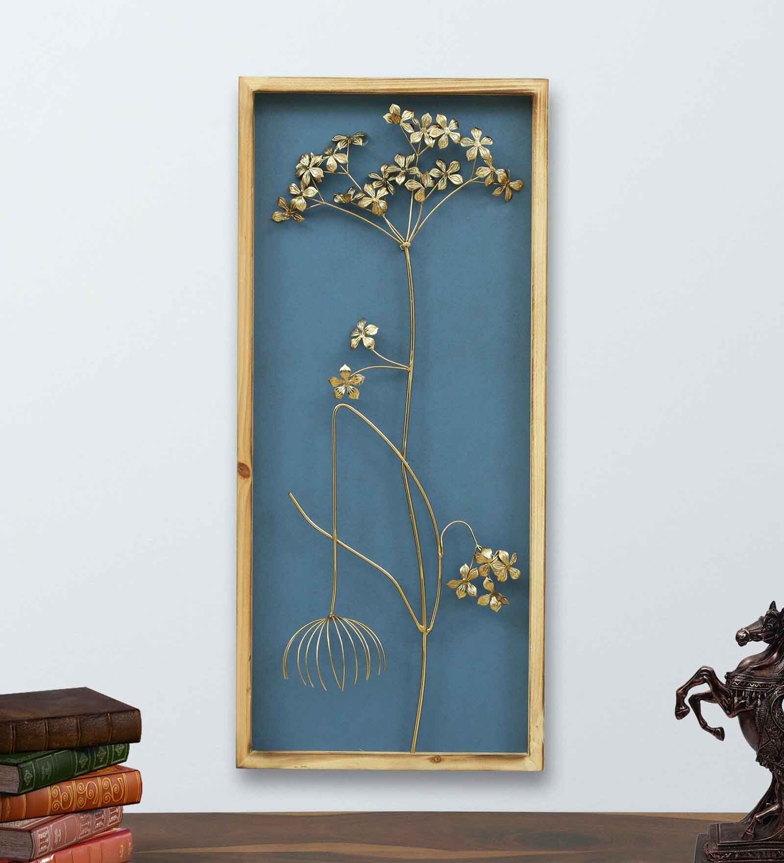 Iron Lexy Flower Frame Decor
