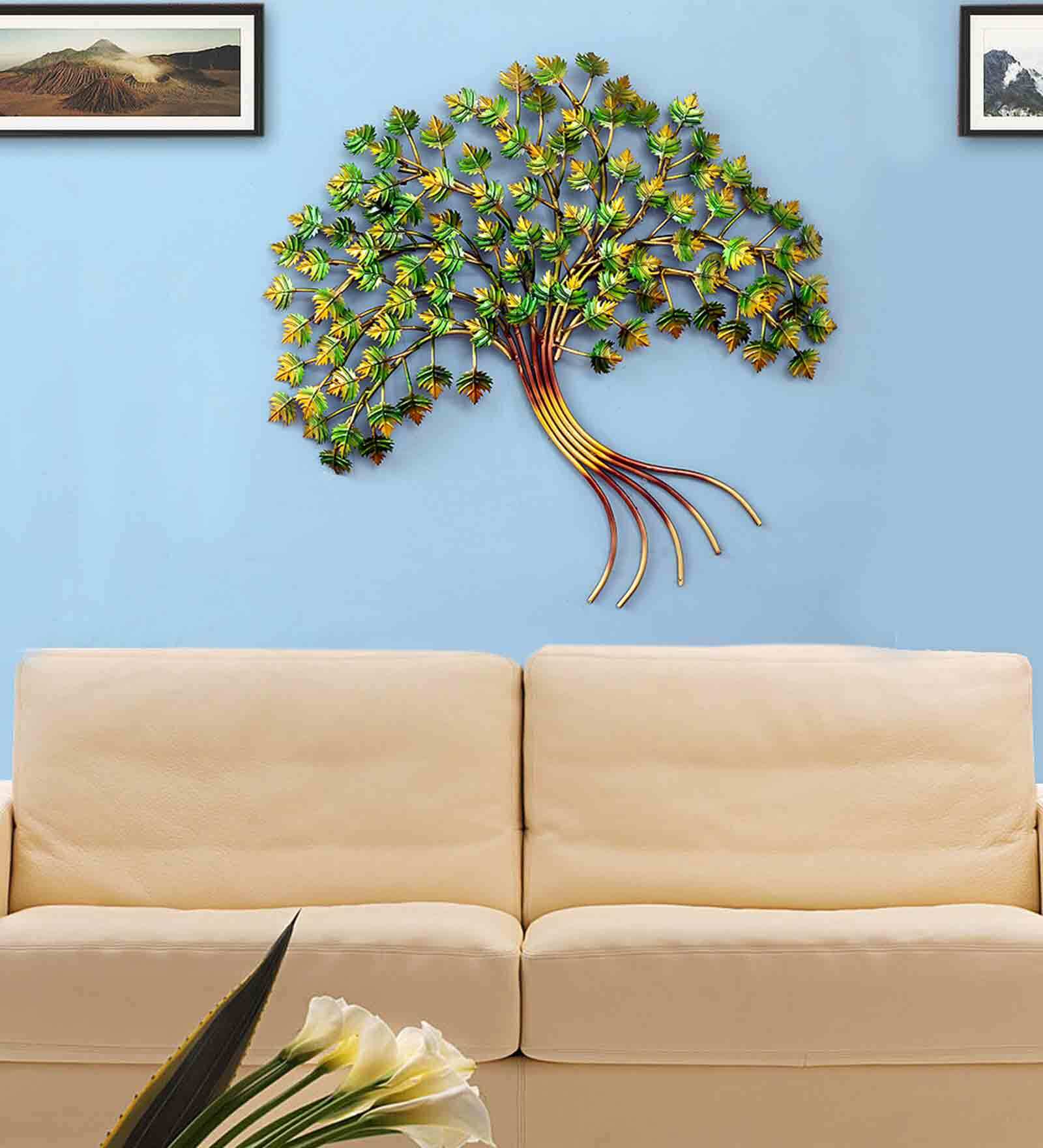 Iron Peppal Tree Wall Art
