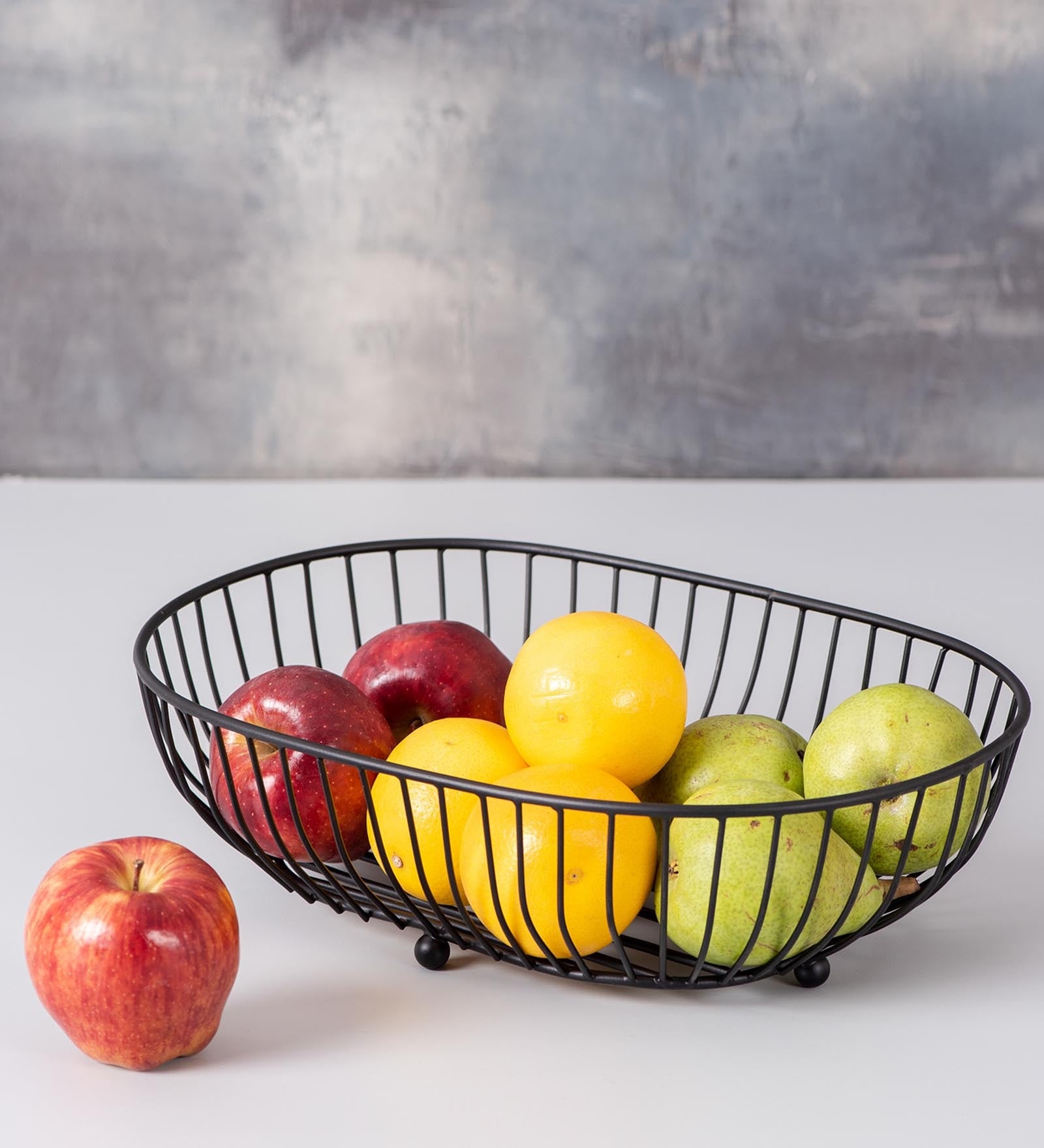 Iron Serving Fruit Basket