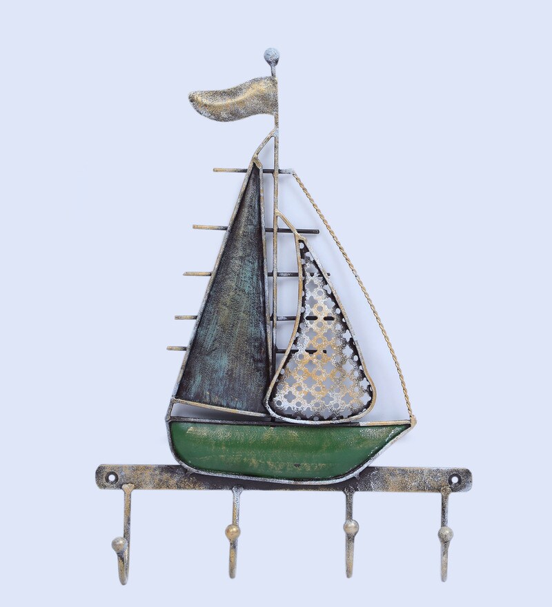 Buy Iron Turkish Boat Wall Hook By Vedas Online Key Holders Key