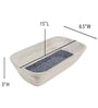 Ireka Homes Acacia Wood Serving Bowl