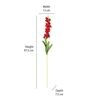 Ireland Red Plastic & Iron Artificial Flower