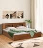 Iris King Size Bed In Bali Teak Finish
