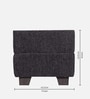 Iris Ottoman Set Of 2 In Anchor Grey Colour