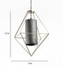 Iris Pendant Lamp Feather Cement Wall Lamp