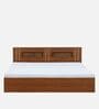 Iris Queen Size Bed In Bali Teak Finish