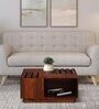 Iris Sheesham Wood Coffee Table In Honey Oak Finish