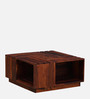 Iris Sheesham Wood Coffee Table In Honey Oak Finish