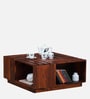 Iris Sheesham Wood Coffee Table In Honey Oak Finish
