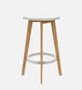 Iris Solid Wood Bar Table Set in Natural Finish,