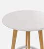 Iris Solid Wood Bar Table Set in Natural Finish,
