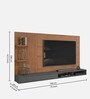 Iris Tv Unit In Freijo & Cinza Urbano Finish For Tvs Up To 70"