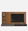 Iris Tv Unit In Freijo & Cinza Urbano Finish For Tvs Up To 70"