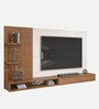 Iris Tv Unit In Freijo & Off White Finish For Tvs Up To 70"