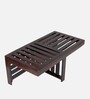 Irish Coffee Table Set In Walnut Finish
