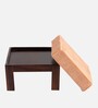 Irish Coffee Table Set In Walnut Finish