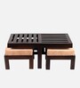 Irish Coffee Table Set In Walnut Finish