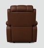Irish Leatherette  Motorised 1 Seater Recliner In Chestnut Color