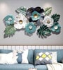 Beautiful Iron Abstract Wall Art Green