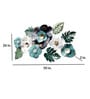 Beautiful Iron Abstract Wall Art Green