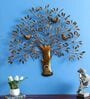 Iron Decorative Tree Wall Art In Brown