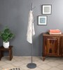 Iron Coat Stand In Black