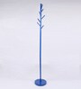 Iron Coat Stand In Blue