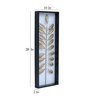 Iron Crocus Leaf Metal Wall Art
