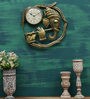 Iron Decorative Ganesha Wall Clock