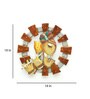 Iron Lord Ganesha Wall Art In Multicolour