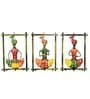 Iron Decorative Musician Wall Frame Set Of 3