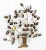 Iron Decorative Tree Wall Art In Multicolour