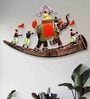 Iron Elephant Baarat Wall Art In Multicolor