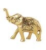 Iron Elephant Trunk Up Showpiece