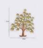 Iron Golden Tree Metal Wall Art