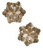 Hammered Flower Wall D cor Set of 2