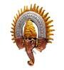 Iron Hand Painted Ganesha Metal Wall Art For Entry Gate In Premium Quality