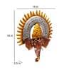 Iron Hand Painted Ganesha Metal Wall Art For Entry Gate In Premium Quality