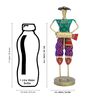 Iron Handcrafted Musicians Multicolour Figurine