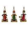Graffiti Iron Dancing Doll Wall Art In Multicolour