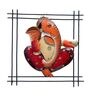 Zoya Iron Lord Ganesha Wall Art In Multicolour
