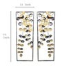 Iron Leaf Frame Set Of 2 Wall Art