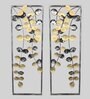 Iron Leaf Frame Set Of 2 Wall Art