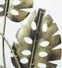 Iron Hanging Leaf Wall Art In Multicolour