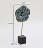 Leen Flower Iron Multicolour Showpiece