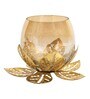 Lotus
Design Gold Iron Table Tea Light Holder