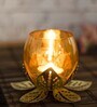 Lotus
Design Gold Iron Table Tea Light Holder