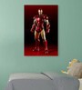 Iron Man Toughened Glass Art Print