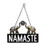 Iron Modern Namaste Board Wall Art